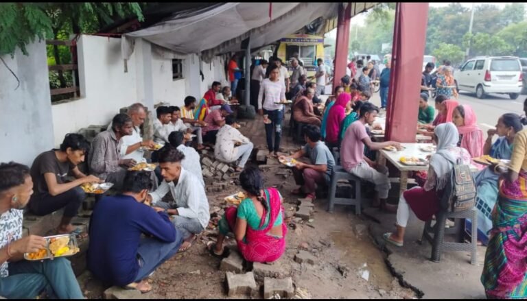 LUNCH AT INDRAPRASTH FOUNDATION